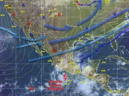''Raymond'' podría convertirse en huracán categoría uno. ESPECIAL /