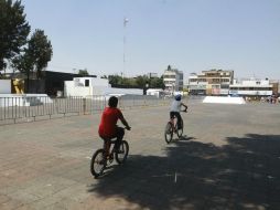 La intervención corresponde a dos corredores, la macroplaza y el jardín Cuitláhuac. NTX /