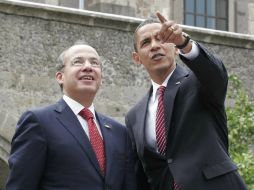 Estados Unidos habría estado interesado principalmente en la dirección del país por Felipe Calderón. ARCHIVO /