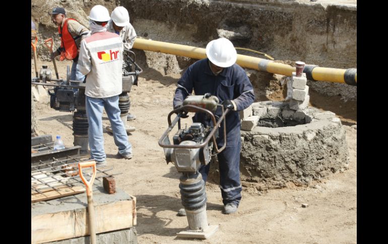 Los trabajos incluyeron la sustitución de la tierra contaminada por la fuga de gas en el área. EL INFORMADOR /