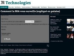 Basándose en ciertas palabras, la NSA recopiló mensajes de texto que podrían ser de su interés. ARCHIVO /
