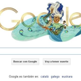 Google pone ''azúuuucar'' con doodle de Celia Cruz