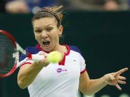 Luego se su triunfo en Rusia, Simona va hacia arriba en la clasificación. EFE /