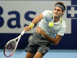 Roger Federer espera triunfar en casa, tras un mal 2013. EFE /