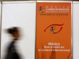 En la Expo Guadalajara se lleva a cabo la edición 11 de la Cumbre de Negocios.  /