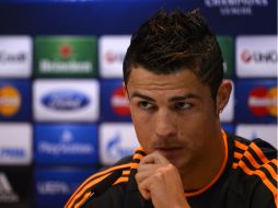 CR7 no se toma en serio los gritos en la tribuna porque piensa que son parte del futbol. EFE /