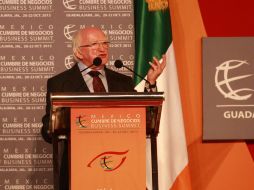 Michael D. Higgins recuerda la importancia de que el acceso a las tecnologías sea equitativo.  /