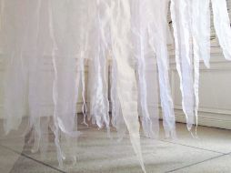 PERCEPCIÓN. Distintos y variados ángulos y tópicos en torno al agua son los que aborda la creadora en esta exposición. ESPECIAL /