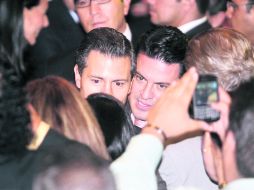 La Cumbre de Negocios mostró la estrecha relación política entre el Gobierno de Peña Nieto y el del Gobernador Aristóteles Sandoval.  /