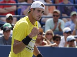 Dos horas y 20 minutos le toma a Isner ganar el partido. ARCHIVO /