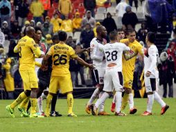 El equipo tico se impone en el Azteca al campeón de la Liga MX. NTX /