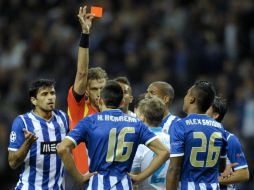 Era la gran oportunidad de Herrera y se esfumó casi al inicio del juego. AFP /