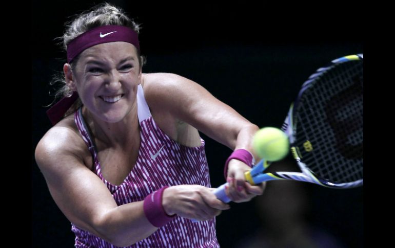 Vika sucumbió en una hora y 49 minutos. EFE /