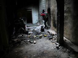 Los opositores a Al Assad han tratado de avanzar a Damasco desde hace meses, pero las tropas sirias han mermado su paso. AFP /