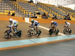 El representativo argentino destacó en las actividades de ciclismo de pista.  /