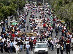 Por la tarde, la marcha será al Senado de la República. ARCHIVO /