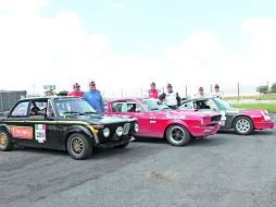 Competidores jaliscienses de la Carrera Panamericana 2013.  /