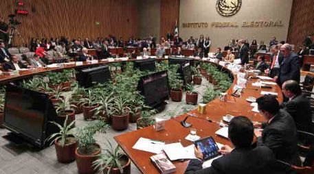 Un consejero y el presidente deberán concluir el 30 de octubre de 2019; tres consejeros electorales, en la misma fecha, pero de 2022. ARCHIVO /