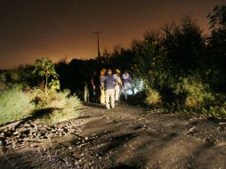 El cadáver fue arrojado en una brecha que va a Rincón de Salas en Unión de San Antonio, Jalisco. ARCHIVO /