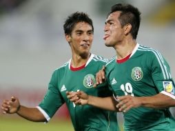 La Selección mexicana Sub-17 logró su pase a octavos de final del Mundial de la categoría. AFP /