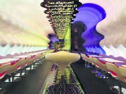 Hotel en Dubái. Los diseños del artista se funden con el futurismo y sugieren una comunión de los elementos naturales y humanos. ESPECIAL /