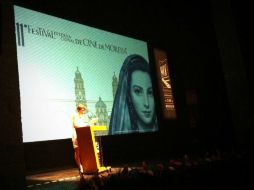 Clausura del 11vo Festival Internacional de Cine de Morelia 2013. ESPECIAL /