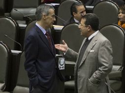 El vicepresidente de la Mesa Directiva de la Cámara de Diputados (i) considera que se debe 'arreglar' la propuesta. NTX /