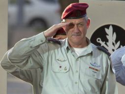 El general Benny Gantz hace énfasis en el afinamiento de sus estrategias para enfrentar ofensivas. ARCHIVO /