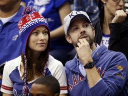 Los actores Olivia Wilde y Jason Sudeikis esperan a su primer hijo. AP /