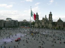 Miguel Ángel Mancera dice que con el convenio se busca dar a conocer 'lo mejor' de Ciudad de México. ARCHIVO /