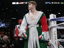 Saúl quiere volver a lo más alto tras su derrota ante Mayweather. ARCHIVO /