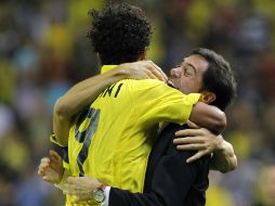 Gio ha tenido un gran inicio con el Submarino Amarillo, que recién ascendió a la máxima categoría en España. AFP /