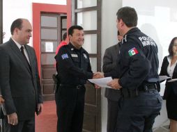 Detallan que el objetivo fue formar cuadros de servidores públicos en materia de seguridad. ESPECIAL /