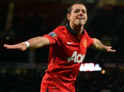 Javier Hernández ha despertado y responde a la confianza de su entrenador. AFP /