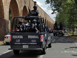 La Policía Federal permanece en el estado para hacerse cargo de la seguridad. ARCHIVO /