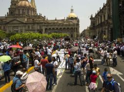 Calculan que en la marcha participen cientos de profesores. ARCHIVO /