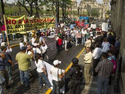 Advierten que para la movilización de mañana, el día será descontado a maestros que falten sin permiso legal a clases. ARCHIVO /