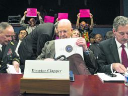 El director de Inteligencia Nacional de Estados Unidos, James Clapper, compareció ante el Comité Selecto de Inteligencia. AFP /
