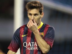 El astro argentino del Barsa ha quedado libre de los tribunales. AP /