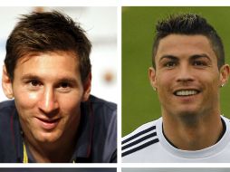 Lionel Messi y Cristiano Ronaldo son dos de los jugadores más destacados en la actualidad. EFE /