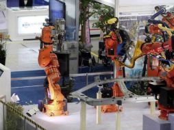 El robot fue bautizado con el nombre de Gimball. ESPECIAL /