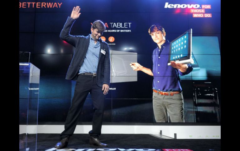 Las tareas del actor no fueron especificadas por la compañía que apuntó que Kutcher contribuirá con su experiencia técnica AFP /