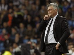 El técnico italiano busca cambiar la actitud defensiva del cuadro merengue. EFE /