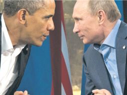 Obama y Putin han tenido varios desencuentros en el año. AP /