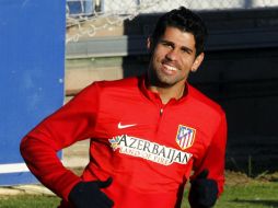 El atacante del Atlético de Madrid dio las gracias y renunció al equipo sudamericano. EFE /