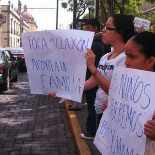 Piden frente al Congreso no aprobar Ley de Libre Convivencia