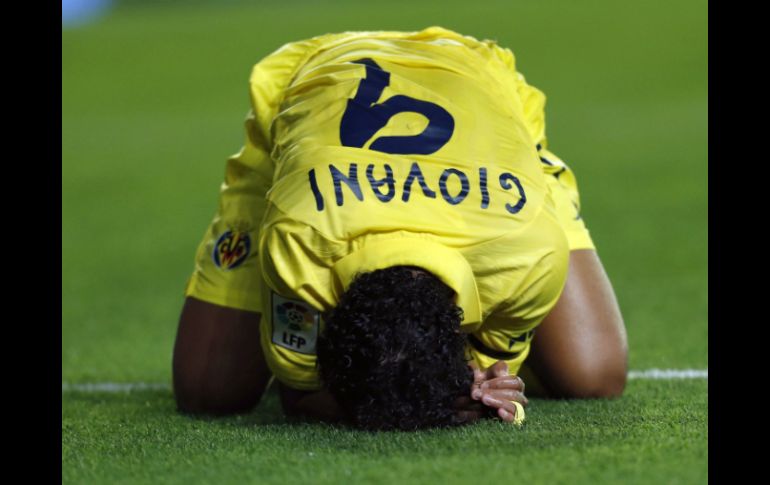 Dos Santos no tuvo la mejor de sus tardes esta jornada. AFP /