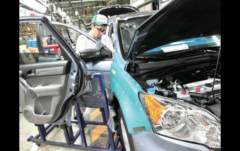 Honda (su planta de Jalisco en la imagen) fue una de las empresas que anunció nuevo capital. ESPECIAL /