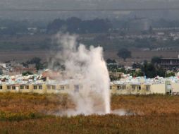 Fuga en Tlajomulco. La ZMG concentra 10 zonas con peligro de explosión por hidrocarburos, según el Atlas de Riesgo de la Entidad.  /