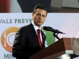 El Presidente Peña Nieto encabezó el acto de inauguración de la Terminal Especializada de Contenedores II en Manzanillo. ARCHIVO /